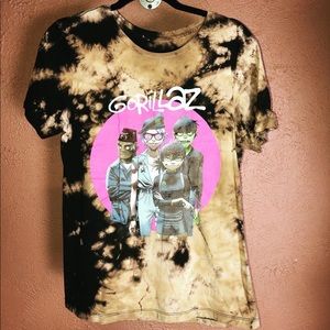 BLEACHED GORILAZ TEE